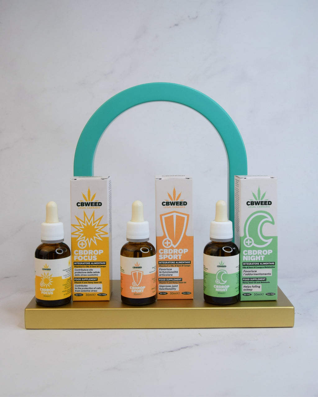 Cbdrop focus integratore